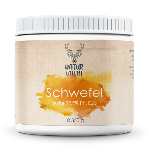 [NT802001] Heilkraft - Anorganischer Schwefel - Sulphur 99,9% Ph. Eur  - 350g