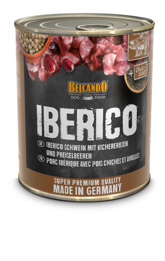 [P0008448] BELCANDO® Dose 400g Iberico Schwein mit Kichererbsen und Preiselbeeren