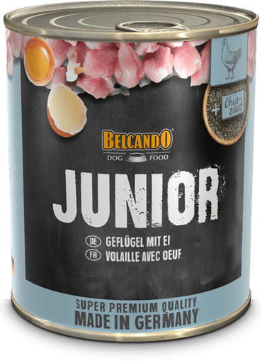 [P0008454] BELCANDO® Dose 800g Junior Geflügel mit Ei