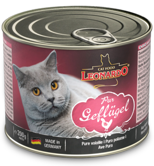[P0008502] LEONARDO® Premium-Dose: Geflügel pur 200 g