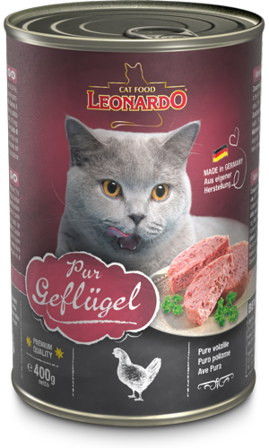 [P0008503] LEONARDO® Premium-Dose: Geflügel pur 400 g