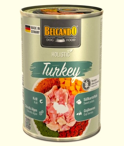 [P0008552] BELCANDO® Dose 400g Holistic Turkey - Hunde Nassfutter