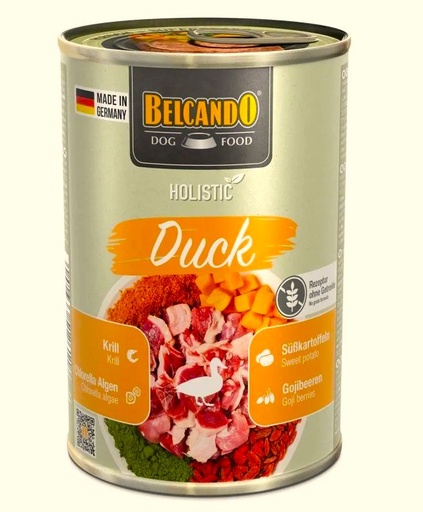 [P0008553] BELCANDO® Dose 400g Holistic Duck - Hunde Nassfutter