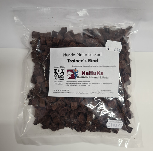 [P0009174] NaHuKa Natur Leckerli - Trainee's Rindfleisch 200g
